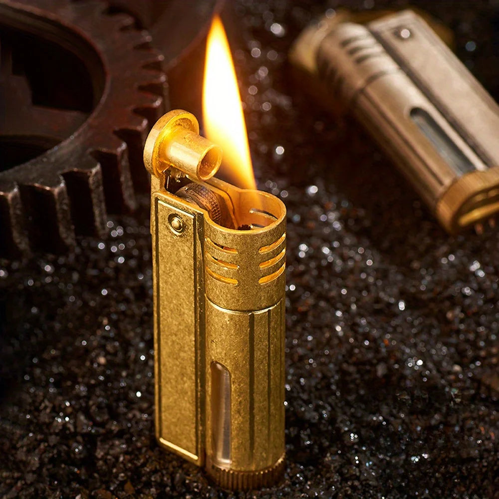 Vintage Clear Fuel Tank Lighter