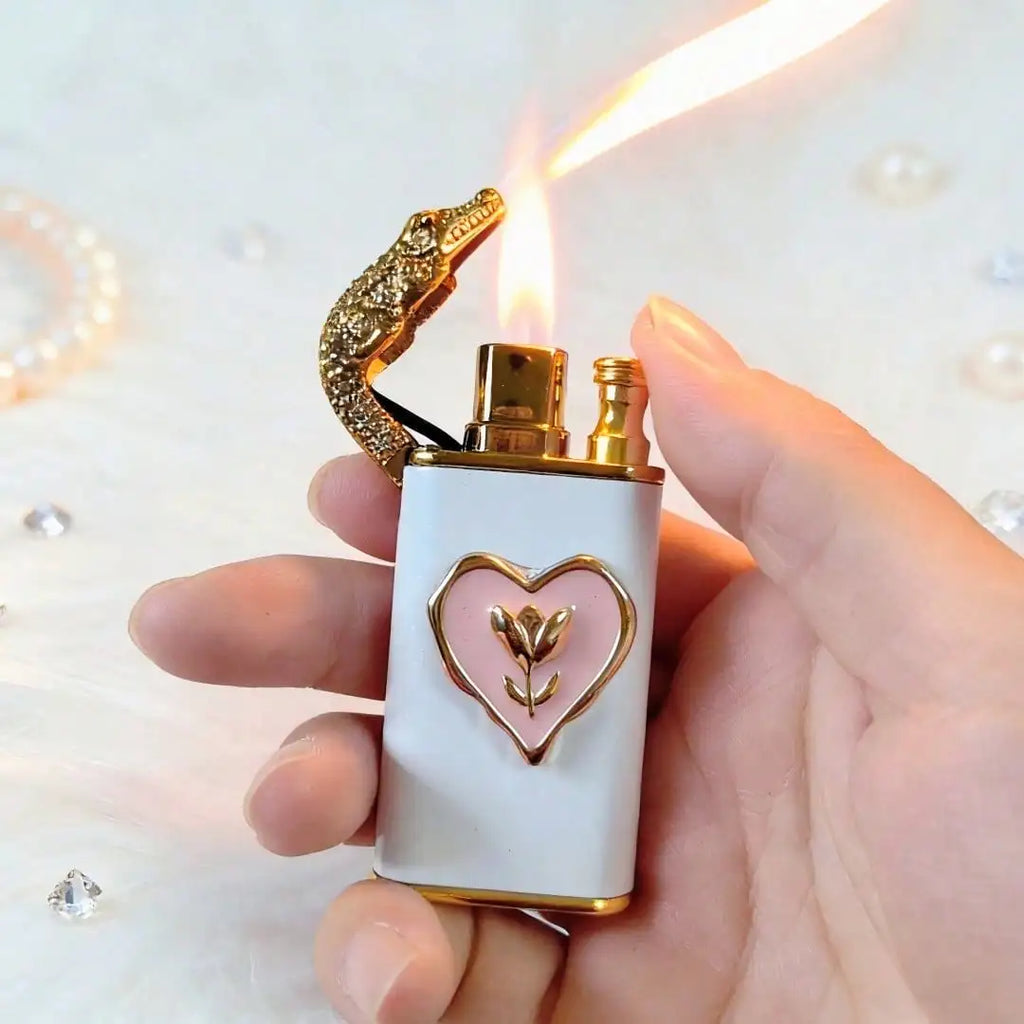 Pink Butterfly Lighter