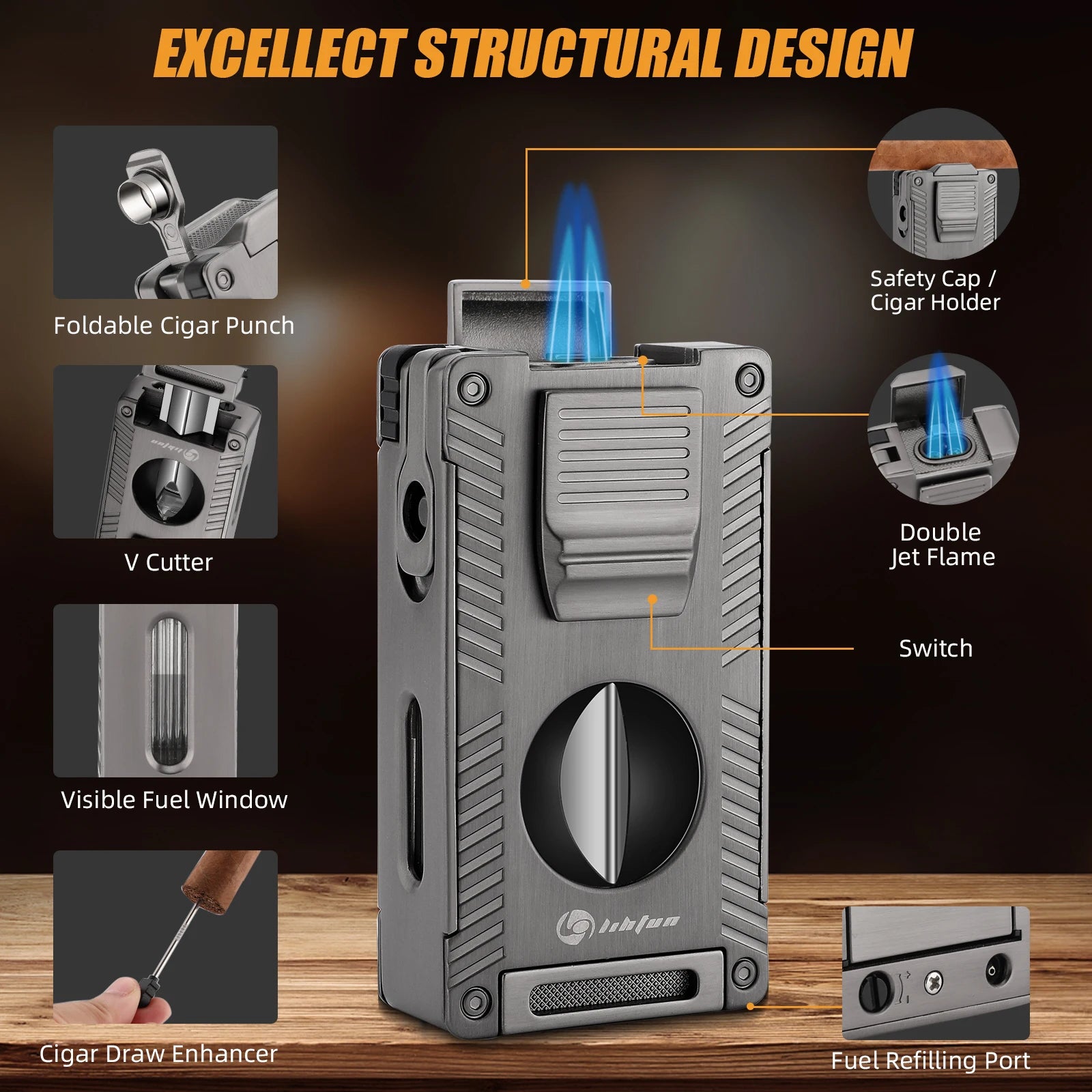 Cigar Torch Lighter